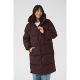 Kaffe - Gewatteerde Jas - Donkerbruin