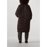 My Essential Wardrobe - Helgamw Reversable Long Jacket - Jassen Dames - Bruin