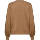 Kaffe - Kalone Knit Pullover - Bruin - Dames Truien