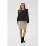 Cream - Blouse 'Hilda' - Zwart - Wijde Blouse - Lange Mouw