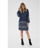 Cream - CRGro Skirt - Spijkerrok - Dark Blue Denim