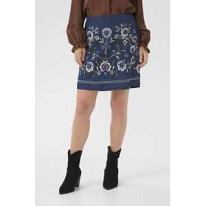 Cream - CRGro Skirt - Spijkerrok - Dark Blue Denim