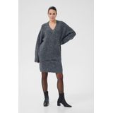 Kaffe - Trui 'Trudy' - Donkergrijs - Gebreide Trui