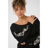 Cream - Villea - Trui - Zwart - Knitwear - Slanke Pasvorm