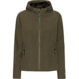 ILSE JACOBSEN Functionele jas  olijfgroen / zwart / wit