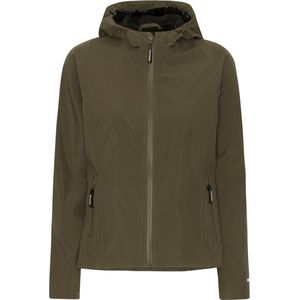 ILSE JACOBSEN Functionele jas  olijfgroen / zwart / wit