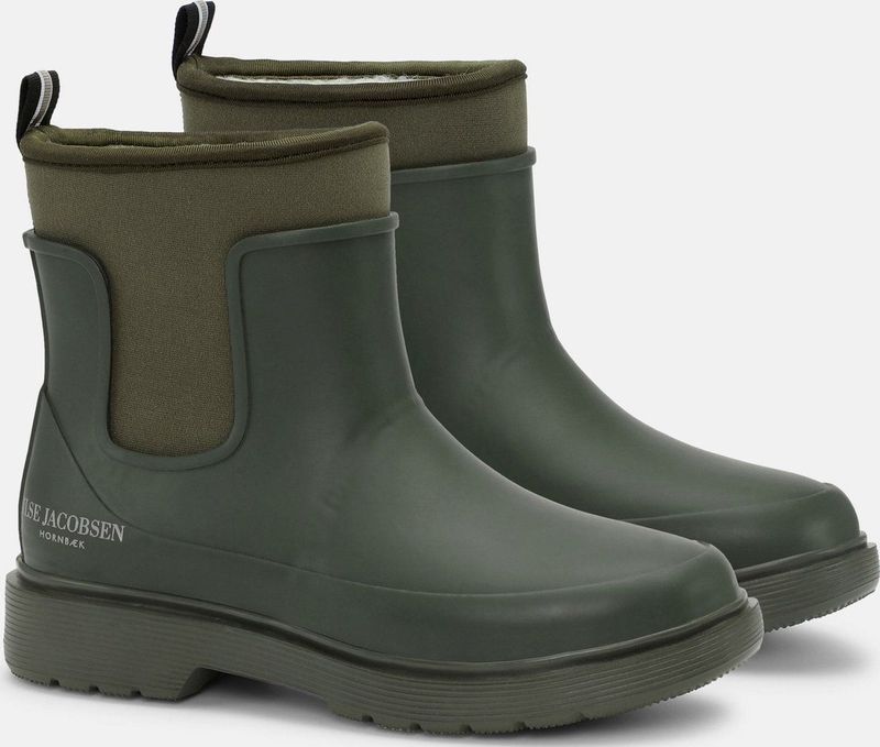Ilse Jacobsen - RUBAIR01 - Regenlaars - Army - Rubber/Neopreen