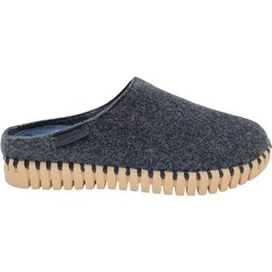Ilse Jacobsen - TULIP3090F - Vilten Pantoffels - Dark Indigo - 100% Teryleenvilt