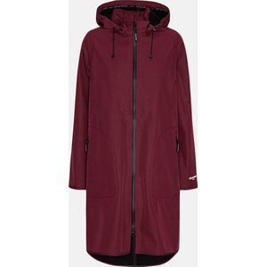 Ilse Jacobsen - RAIN128 - Regenjas - Maroon Banner - Polyester/Elastaan