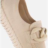 Ilse Jacobsen - Tulip 3884 - Dames Schoenen - Beige - Ademende Gebreide Instapper