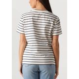 MOS MOSH T-shirt V-hals Boxy Fit Dames - Model 'NANI'