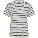 MOS MOSH T-shirt V-hals Boxy Fit Dames - Model 'NANI'