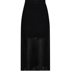 Mos Mosh midi rok zwart