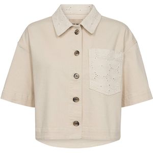 MOS MOSH - Cent Clay - Damesjack - Met Opgestikte Borstzak