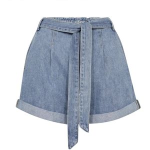 MOS Mosh, Dames, Korte broeken, Blauw, Maat: W25 Denim,