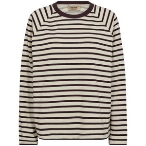 Mos Mosh - Mmlidy O-Ls Sweatshirt - Fudge - Dames - Katoen