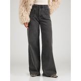 MOS Mosh - Mmcolette Deluxe Jeans - Zwart - Dames - Wijde Pijpen