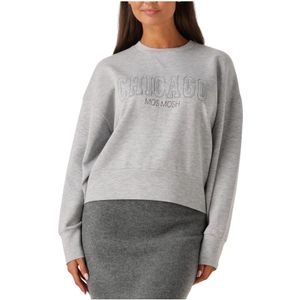 Mos Mosh - MMRenzi - Sweater - Grijs Melange