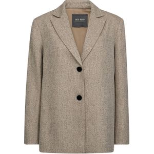 MOS Mosh - Mmemery Merlin Blazer 173290 - Blazer - Bruin - Losse Pasvorm