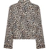 Soyaconcept - Owena2 - Jasje - Camel - 97% Biologisch Katoen - Dierenprint