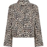 Soyaconcept - Owena2 - Jasje - Camel - 97% Biologisch Katoen - Dierenprint