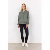 Soyaconcept Sweatvest 'Banu 225'  olijfgroen