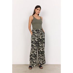 Soyaconcept Broek 'SC_PERLA'  lichtgroen / gemengde kleuren