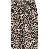 Broek - Pietta - Dierenprint - 7/8 lengte - Wide leg - Mid waist