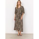 SC-PIETTA Jurk - Luipaardprint - 100% Viscose ECOVERO