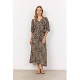 SC-PIETTA Jurk - Luipaardprint - 100% Viscose ECOVERO
