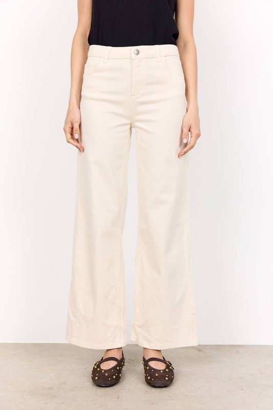 Soya Concept - Jeansbroek - Ecru - Katoen