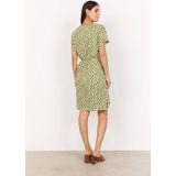 Soyaconcept Jurk 'FELICITY'  beige / lichtgroen