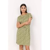 Soyaconcept Jurk 'FELICITY'  beige / lichtgroen