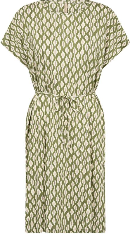 Soyaconcept Jurk 'FELICITY'  beige / lichtgroen