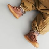 Wheat - Sixan Tex - Sneakers - Leer - Met Klittenbandsluiting