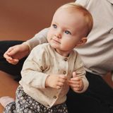 Wheat - Vest - Regular Fit - Katoen - Knoopsluiting - Ronde Hals