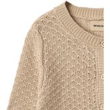 Wheat - Vest - Ecru - Fijn Gebreid