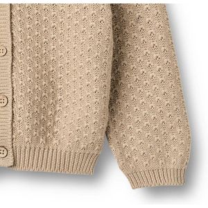 Wheat - Vest - Ecru - Fijn Gebreid