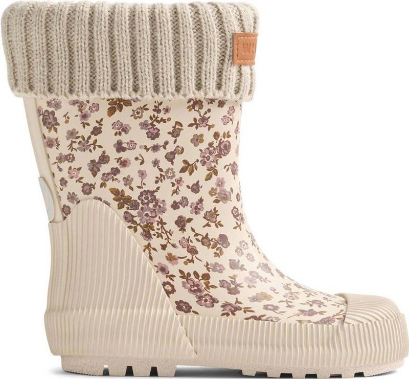 Wheat Thermolaarzen - Steltloper - Rose Bloemen - Wheat - 22 - Regenlaarzen