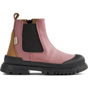 Wheat - Chelsea Saida Tex - Leren Schoen - Blush - Impermeabel en Ademend