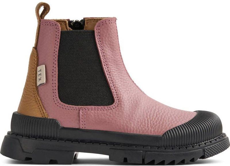 Wheat - Chelsea Saida Tex - Leren Schoen - Blush - Impermeabel en Ademend