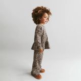 Wheat - Ela - Casual Broek - Paars - Relaxed Fit