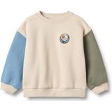 Wheat - Elliot - Sweater - Ecru - Relaxed Fit - Lange Mouwen