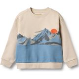 Wheat - Steff - Sweater - Blauw - 100 procent Katoen