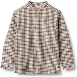 Wheat - Overhemd - Beige - Regular Pasvorm - Lange Mouwen - 100% Katoen