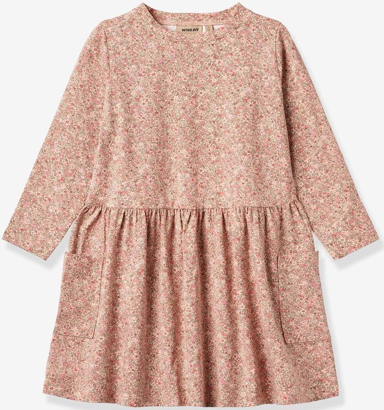 WHEAT - Jurk 'Bessie' - Groen - Jerseyjurken