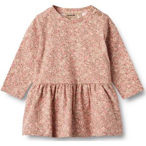 Wheat - Jurk - Katoen met Elastaan - Voor Meisjes - Knoopsluiting - Rechte Mouwen