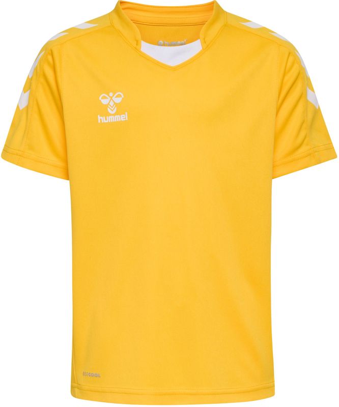 Hummel - Kinder T-Shirt Core Xk Poly Jersey - Geel - 116