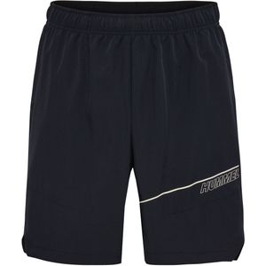 Hummel - Court - Korte Broek - Zwart - Geweven Stof - Ademend
