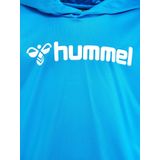 Hummel - Hmllogo Hoodie Kids - Hoodie - Diva Blue